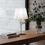 IDEAL LUX Επιτραπέζιο Φωτιστικό PEGASO 1xE27  Χρωμίου Λευκού Χρώματος – 059259