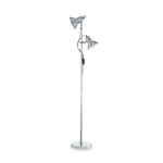 IDEAL LUX Φωτιστικό Δαπέδου POLLY 2xE27 Χρωμίου – 061122