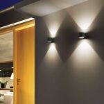 IDEAL LUX Φωτιστικό Τοίχου Βεράντας SNIF 1xG9 IP54 Γκρι Χρώματος – 061474