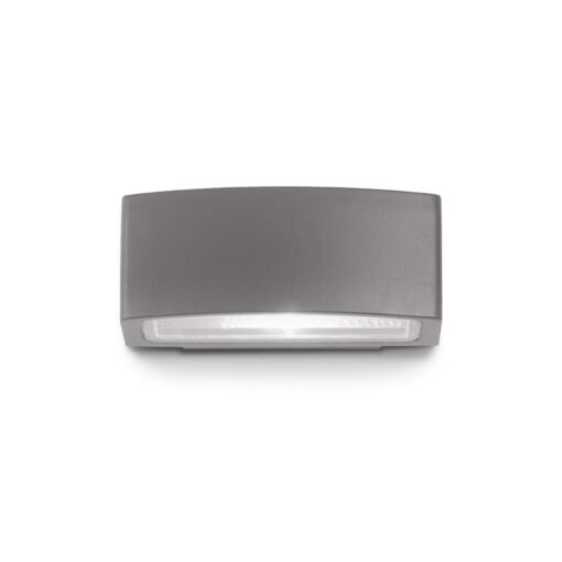 IDEAL LUX Απλίκα Τοίχου ANDROMEDA 1xE27 IP55 Χρώματος Ανθρακί – 061580