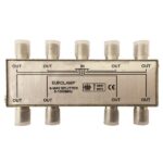 ΔΙΑΚΛΑΔΩΤΗΣ TV ΜΕΤΑΛΛΙΚΟΣ ΤΥΠΟΥ F 1/8 EUROLAMP 147-10124