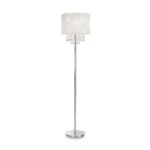 IDEAL LUX Φωτιστικό Δαπέδου OPERA 1xE27 Χρωμίου – 068275