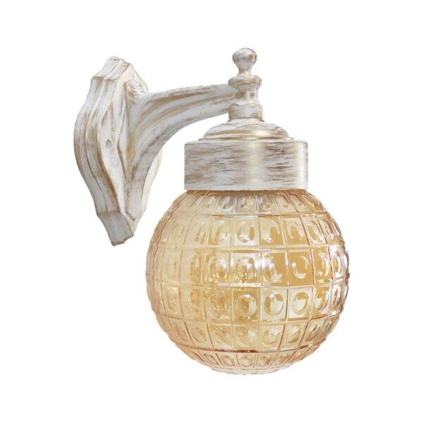 LP-110AN WHITE-BRONZE MELI ΑΠΛΙΚΑ ΒΙΔΩΤΟ ΓΥΑΛΙ ΣΦΑΙΡΑΚΙ Heronia – 07-1377