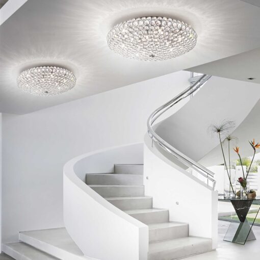 IDEAL LUX Φωτιστικό Οροφής KING 5xG9 Χρωμίου – 075419