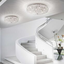 IDEAL Φωτιστικό Οροφής LUX KING 9xG9 Χρωμίου – 073255