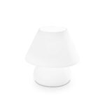IDEAL LUX Επιτραπέζιο Φωτιστικό PRATO 1xE27 Λευκού Χρώματος – 074702