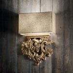 IDEAL LUX Επιτοίχιο Φωτιστικό PETER 2xE14 Ξύλου – 075211