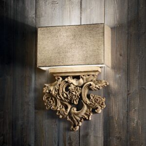 IDEAL LUX Επιτοίχιο Φωτιστικό PETER 2xE14 Ξύλου – 075211