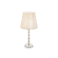 IDEAL LUX Επιτραπέζιο Φωτιστικό QUEEN 1xE27 Χρυσού Χρώματος – 077758