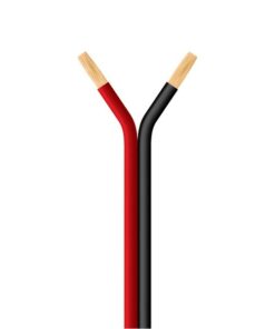 ΚΑΛΩΔΙΑ ΗΧΕΙΩΝ ΜΑΥΡΟ-ΚΟΚΚΙΝΟ 2Χ0.50mm EUROLAMP – 150-20300