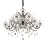 IDEAL LUX Κρεμαστό Φωτιστικό COLOSSAL 15xE14 Ασημί Χρώματος – 081526