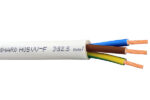 Καλώδιο Εύκαμπτο H05VV-F Λευκό 3×2.5mm² – 150-13109