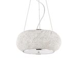 IDEAL LUX Κρεμαστό Φωτιστικό PASHA 6xE14 Χρωμίου – 082158