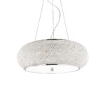 IDEAL LUX Κρεμαστό Φωτιστικό PASHA 10xE14 Χρωμίου – 082196