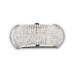IDEAL LUX Απλίκα Τοίχου PASHA 3xG9 Χρωμίου – 082264