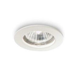 IDEAL LUX Χωνευτό Σπότ Οροφής JAZZ 1xGU10 Λευκού Χρώματος – 083117