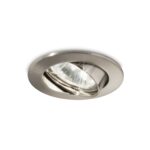 IDEAL LUX Χωνευτό Φωτιστικό Οροφής SWING 1xGU10 Νίκελ Χρώματος – 083148