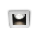 IDEAL LUX Χωνευτό Φωτιστικό Οροφής FUNKY 1xGU10 Αλουμινίου – 083223