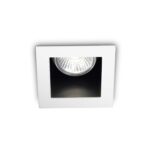 IDEAL LUX Χωνευτό Φωτιστικό Οροφής FUNKY 1xGU10 Λευκού Χρώματος – 083230
