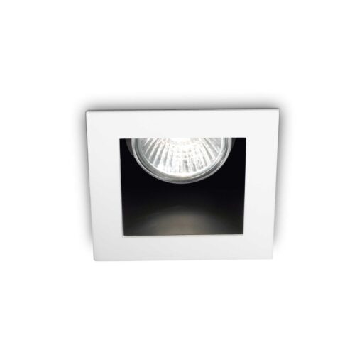 IDEAL LUX Χωνευτό Φωτιστικό Οροφής FUNKY 1xGU10 Λευκού Χρώματος – 083230