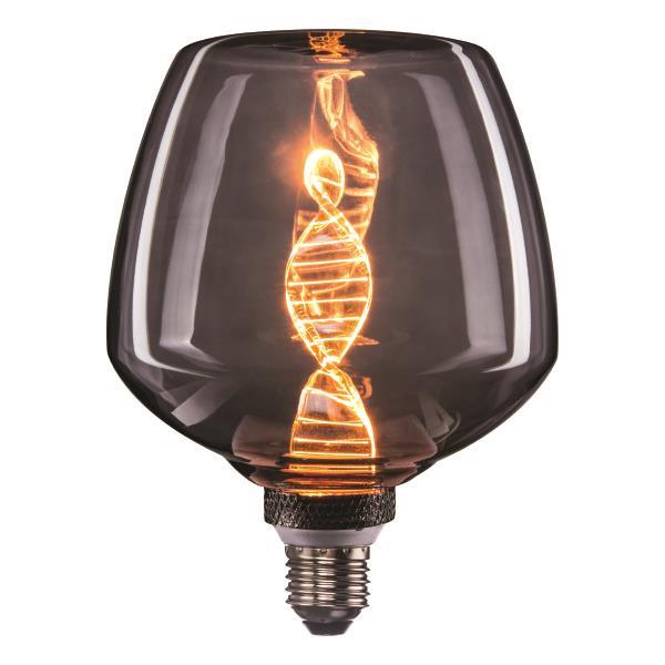ΛΑΜΠΑ LED S125 4W E27 1800K 220-240V DNA SMOKY DIMMABLE EUROLAMP – 147-78735
