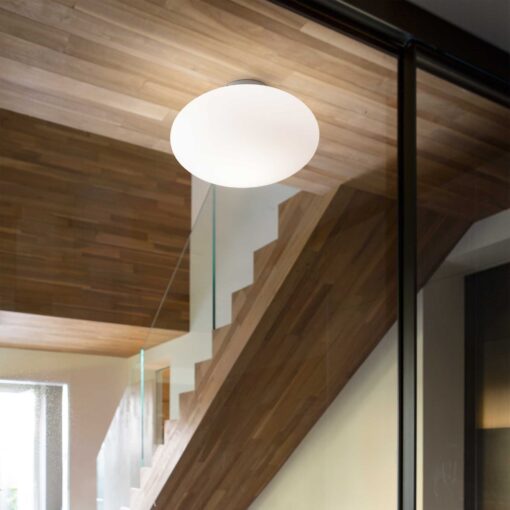 IDEAL LUX Φωτιστικό Οροφής CANDY 1xE27 Λευκού Χρώματος – 086781