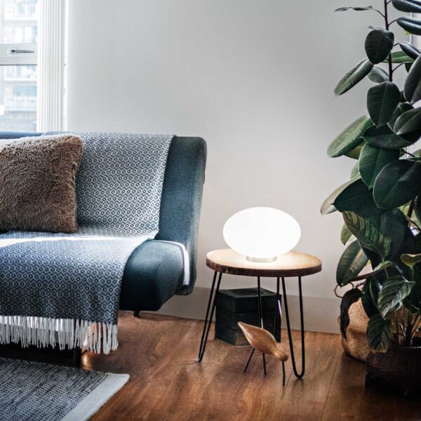 IDEAL LUX Επιτραπέζιο Φωτιστικό CANDY 1xG9 Λευκού Χρώματος – 086804