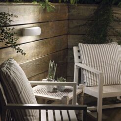 IDEAL LUX Απλίκα Τοίχου Βεράντας GIOVE 1xE27 IP54 Χρώματος Ανθρακί – 092188