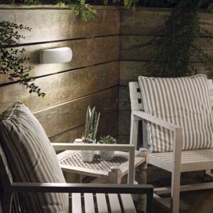 IDEAL LUX Απλίκα Τοίχου Βεράντας GIOVE 1xE27 IP54 Χρώματος Ανθρακί – 092188