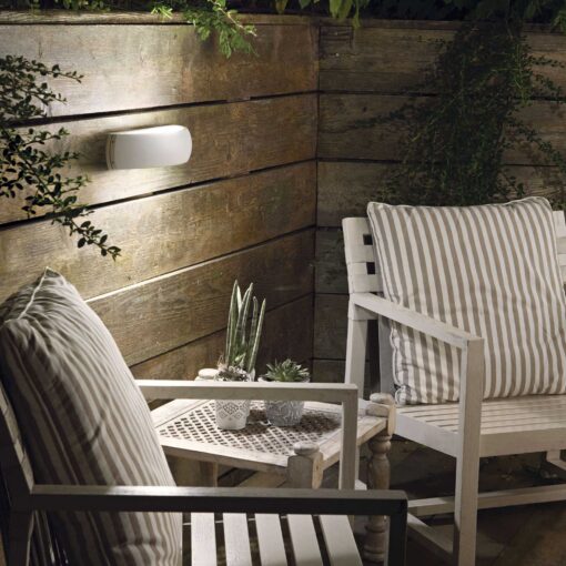 IDEAL LUX Απλίκα Τοίχου Βεράντας GIOVE 1xE27 IP54 Χρώματος Ανθρακί – 092188