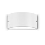 IDEAL LUX Επιτοίχιο Φωτιστικό REX-2 1xE27 IP44 Λευκού Χρώματος – 092416