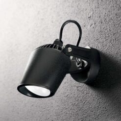 IDEAL LUX Προβολέας Βεράντας ELIO 1xGU10 IP66 Μαύρου Χρώματος – 096476