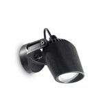 IDEAL LUX Προβολέας Βεράντας ELIO 1xGU10 IP66 Μαύρου Χρώματος – 096476