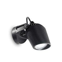 IDEAL LUX Προβολέας Βεράντας ELIO 1xGU10 IP66 Μαύρου Χρώματος – 096476