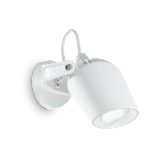 IDEAL LUX Προβολέας Τοίχου ELIO 1xGU10 IP66 Λευκού Χρώματος – 096483