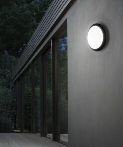 IDEAL LUX Απλίκα Τοίχου POLAR-1 1xE27 IP66 Λευκού Χρώματος – 096667