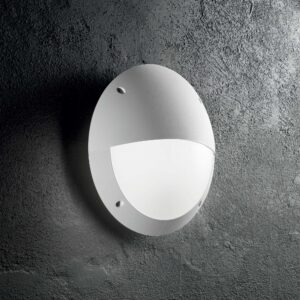 IDEAL LUX Επιτοίχιο Φωτιστικό POLAR-2 ap1 Λευκού Χρώματος Φ300 IP66 – 096681