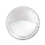 IDEAL LUX Επιτοίχιο Φωτιστικό POLAR-2 ap1 Λευκού Χρώματος Φ300 IP66 – 096681