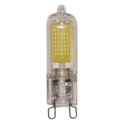 ΛΑΜΠΑ LED COG 2W G9 3000K 220-240V ΓΥΑΛΙΝΗ EUROLAMP – 147-77642