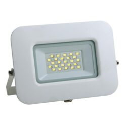 ΠΡΟΒΟΛΕΑΣ LED 20W SMD ΒΑΣΗ 360° ΛΕΥΚΟΣ IP65 6500K PLUS EUROLAMP – 147-69316