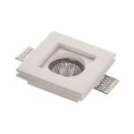 ΣΠΟΤ ΓΥΨΙΝΟ ΜΟΝΟ ΤΕΤΡΑΓΩΝΟ GU10 100x100x40 EUROLAMP 147-53200