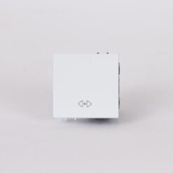 ΔΙΑΚΟΠΤΗΣ 2 MODULES ΜΕΣΑΙΟΣ A/R ΛΕΥΚΟΣ EUROLAMP – 152-20008