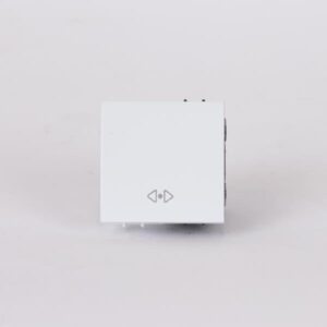 ΔΙΑΚΟΠΤΗΣ 2 MODULES ΜΕΣΑΙΟΣ A/R ΛΕΥΚΟΣ EUROLAMP – 152-20008