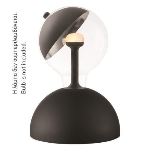 ΦΩΤΙΣΤΙΚΟ "MOVE ME" ΕΠΙΤΡΑΠΕΖΙΟ ΜΑΥΡΟ ΗΜΙΣΦΑΙΡΙΚΟ EUROLAMP – 147-81895