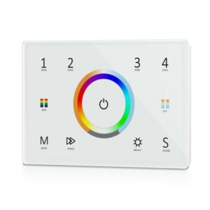 DMX MASTER/RF ΧΩΝΕΥΤΟ "T15(IT)'' ΜΟΝΟΧΡΩΝΟ/CCT/RGB/RGBW/RGB+CCT 100-240VAC 4 ΔΙΑΔΡΟΜΕΣ EUROLAMP – 145-71514