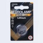 ΜΠΑΤΑΡΙΑ ΛΙΘΙΟΥ EXTREME CR2016 1τμχ EUROLAMP – 147-24132