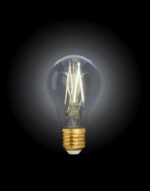 Έξυπνη λάμπα LED filament μελί A60 E27 7,5W ρυθμιζόμενο λευκό 2200-5500K Lutec Connect – 1-T8711001312