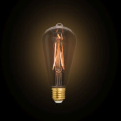Έξυπνη λάμπα LED filament μελί ST64 E27 7,5W ρυθμιζόμενο λευκό2200-5500K Lutec Connect – 1-T8711101312