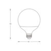 Έξυπνη λάμπα LED G100 E27 10,5W  ρυθμιζόμενο λευκό 2700-6500Κ + RGB Lutec Connect – 1-T8731201316