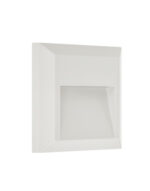 ΦΩΤΙΣΤΙΚΟ ΑΠΛΙΚΑ LED SLIM 124X124X28mm 2W 3000k 60lm IP65 ΠΛΑΣΤΙΚΟ ΛΕΥΚΟ SEASIDE UNIVERSE – 1-U005623